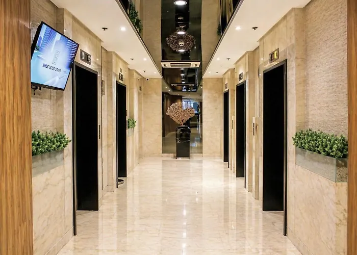 9 Modern 1br With Private Balcony Near Moa Arena *